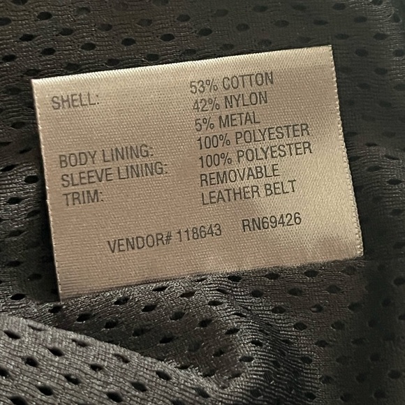 Wilsons Leather - raincoat/trench coat. Size small. - Picture 9 of 11